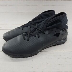 Adidas Nemeziz 19.3 FG Soccer Shoes Black Cleats Lace Up Mens‎ Size 11 F34428